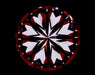 5.03ct Round F SI1 Natural Diamond hearts image