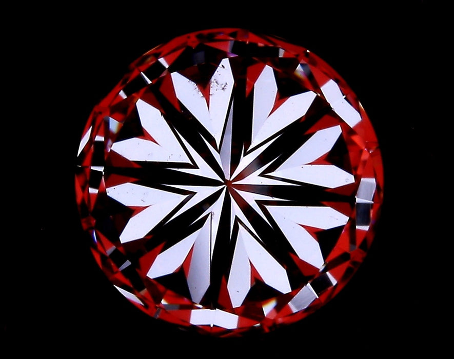 3.02ct Round F SI1 Natural Diamond hearts image