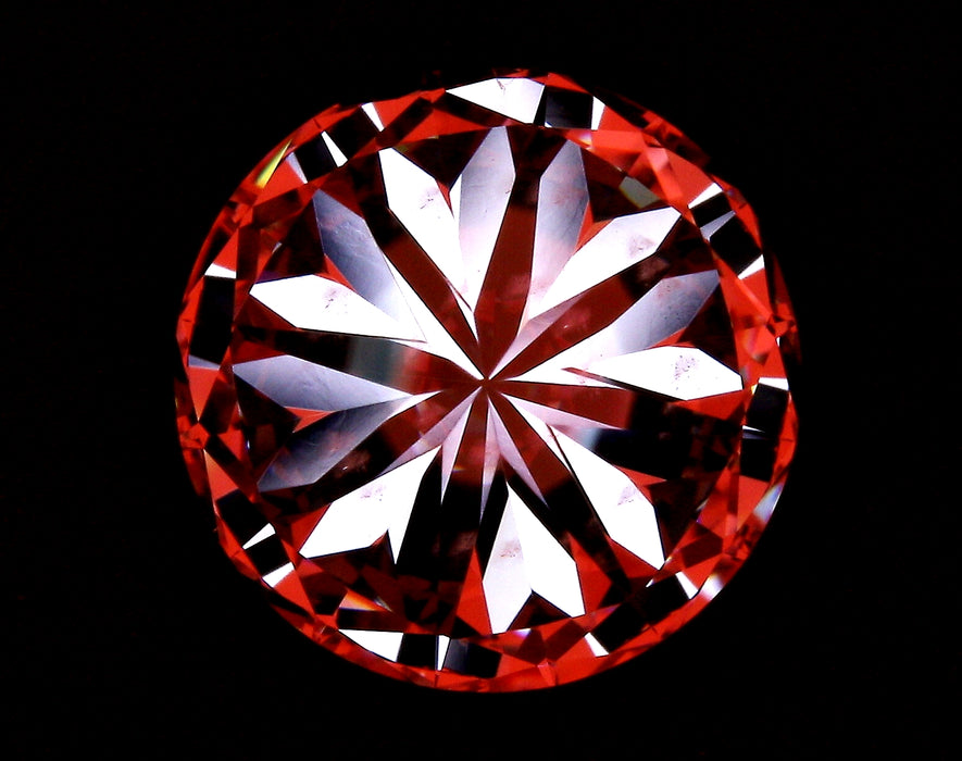 5.17ct Round D SI1 Natural Diamond hearts image