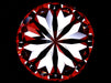 2.50ct Round D VS1 Natural Diamond hearts image