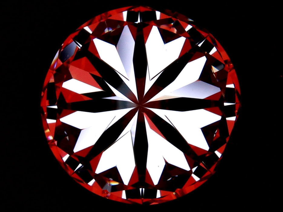 2.50ct Round D VS1 Natural Diamond hearts image