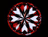 5.20ct Round I VS1 Natural Diamond hearts image