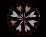 1.85ct Round F IF Natural Diamond hearts image