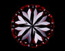1.94ct Round F IF Natural Diamond hearts image