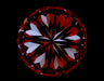 1.00ct Round D SI1 Natural Diamond hearts image