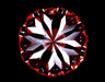 3.01ct Round F VS2 Natural Diamond hearts image