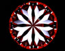 4.40ct Round H VVS2 Natural Diamond hearts image