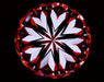 3.01ct Round K VS2 Natural Diamond hearts image