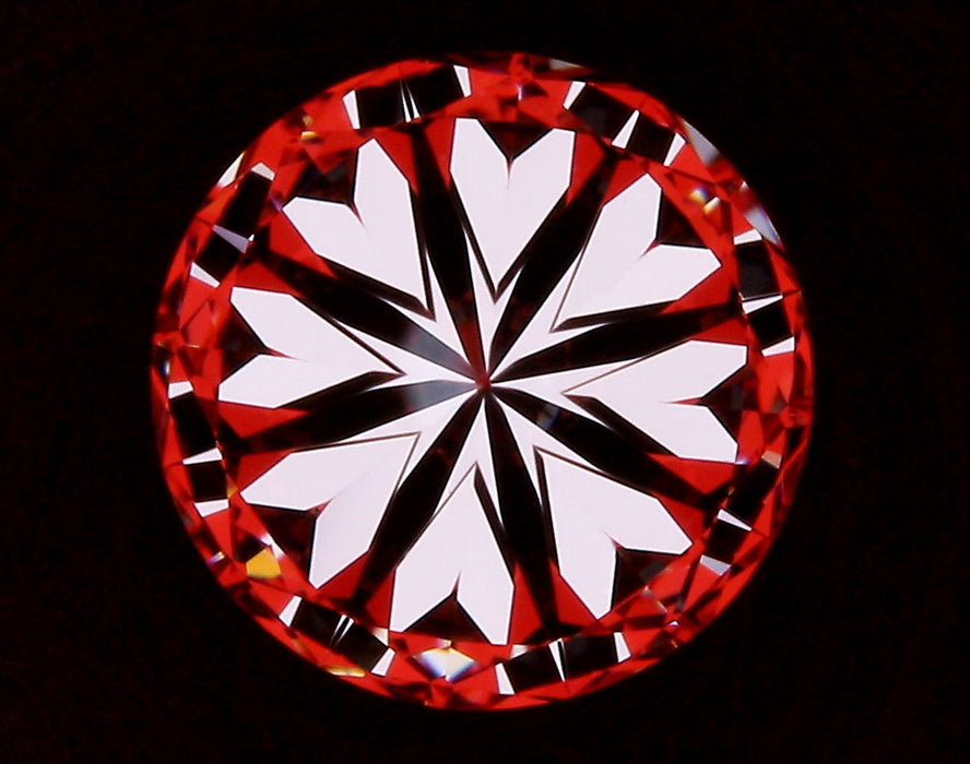 1.70ct Round G VVS1 Natural Diamond hearts image