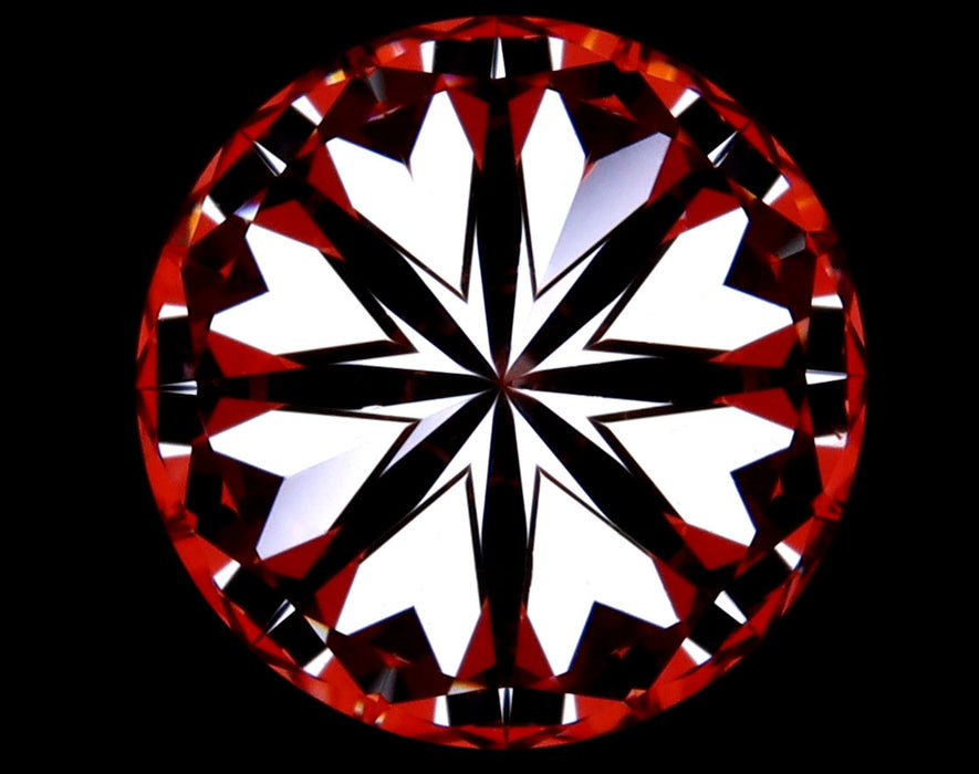 1.50ct Round G VVS1 Natural Diamond hearts image