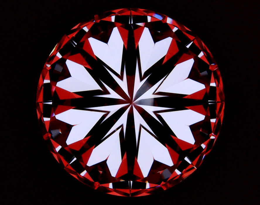 2.50ct Round G VS1 Natural Diamond hearts image