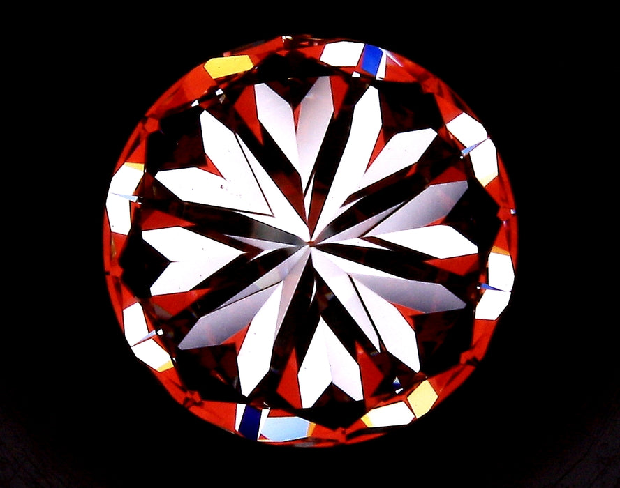 2.50ct Round J VVS2 Natural Diamond hearts image