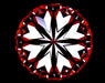 1.71ct Round D FL Natural Diamond hearts image