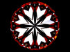 1.05ct Round Q-R VVS2 Natural Diamond hearts image