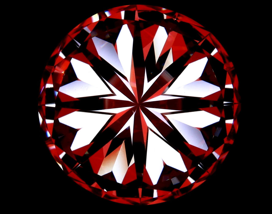 4.70ct Round G VS2 Natural Diamond hearts image