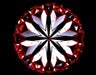 1.60ct Round F SI1 Natural Diamond hearts image