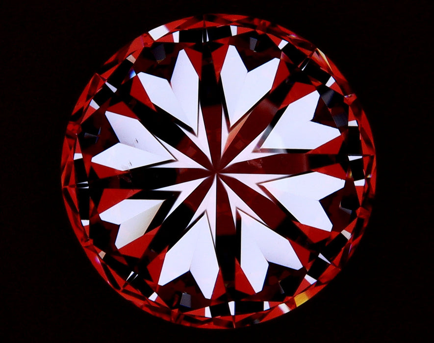 4.80ct Round I SI1 Natural Diamond hearts image