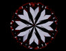 1.66ct Round E VVS2 Natural Diamond hearts image