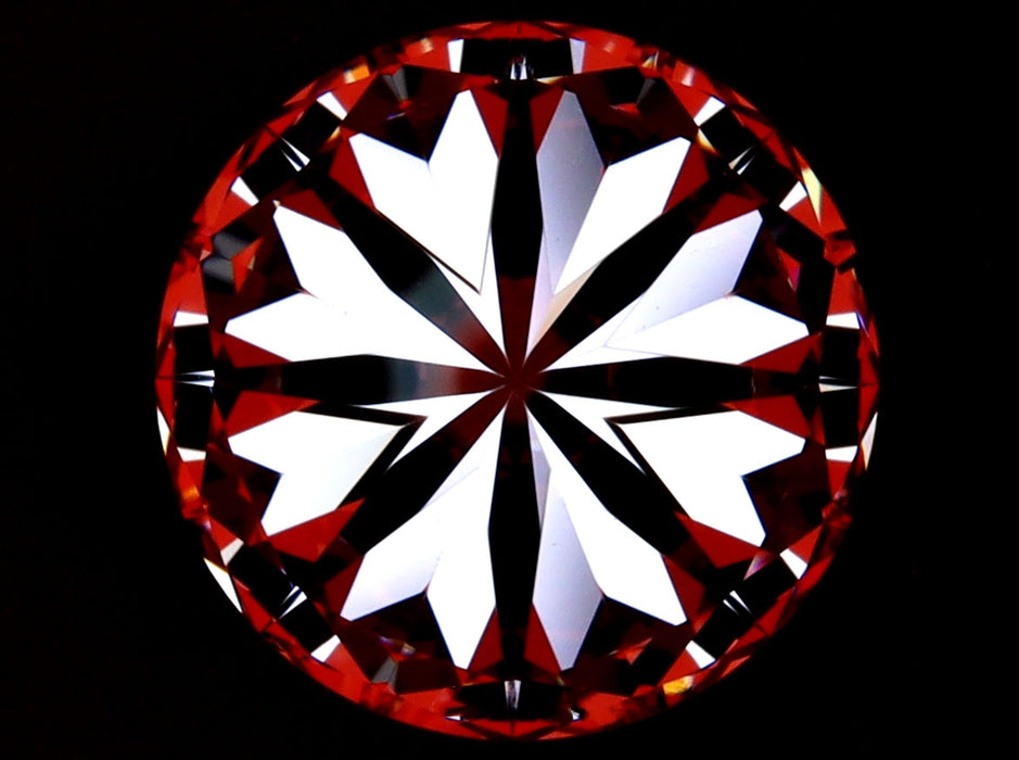 2.70ct Round K VVS2 Natural Diamond hearts image