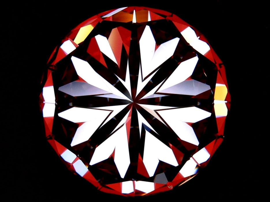 3.01ct Round G VVS1 Natural Diamond hearts image