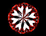 3.41ct Round I VS2 Natural Diamond hearts image