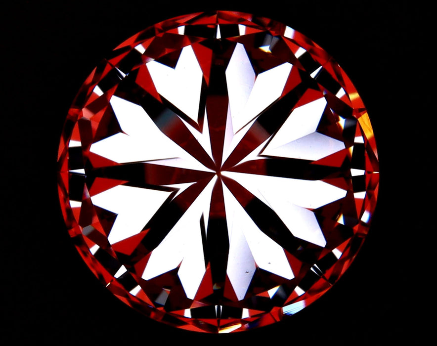 4.71ct Round J VS1 Natural Diamond hearts image