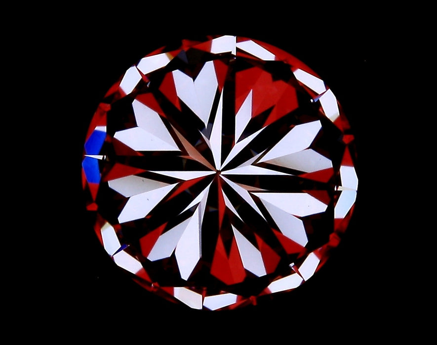 3.02ct Round F VS1 Natural Diamond hearts image