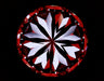 2.50ct Round E VS2 Natural Diamond hearts image