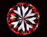 1.60ct Round O-P VVS2 Natural Diamond hearts image