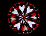 2.01ct Round H VS1 Natural Diamond hearts image