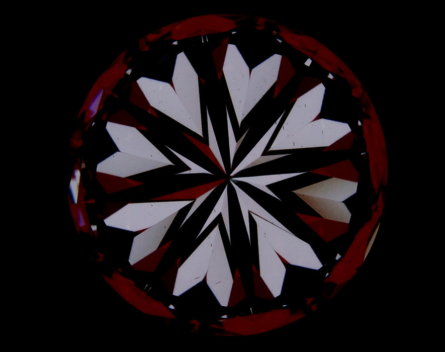 2.50ct Round G VS1 Natural Diamond hearts image