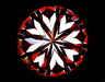 2.51ct Round H VS2 Natural Diamond hearts image