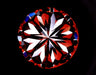 2.02ct Round F VS2 Natural Diamond hearts image