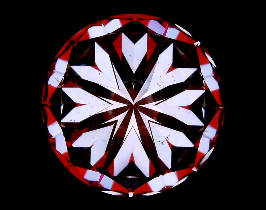 4.50ct Round J SI1 Natural Diamond hearts image