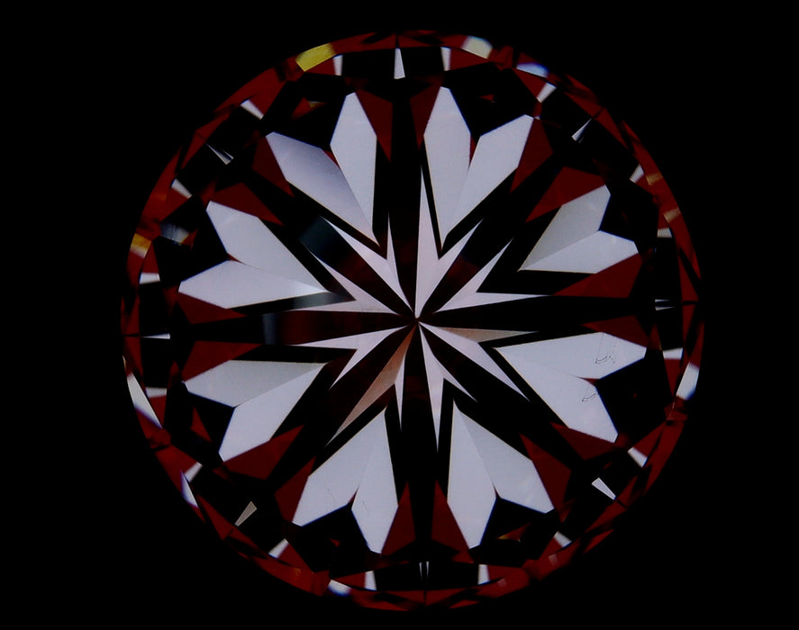 5.02ct Round I VVS2 Natural Diamond hearts image