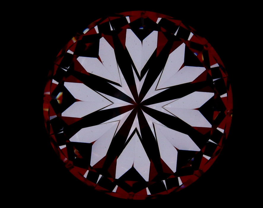 2.74ct Round G VVS2 Natural Diamond hearts image