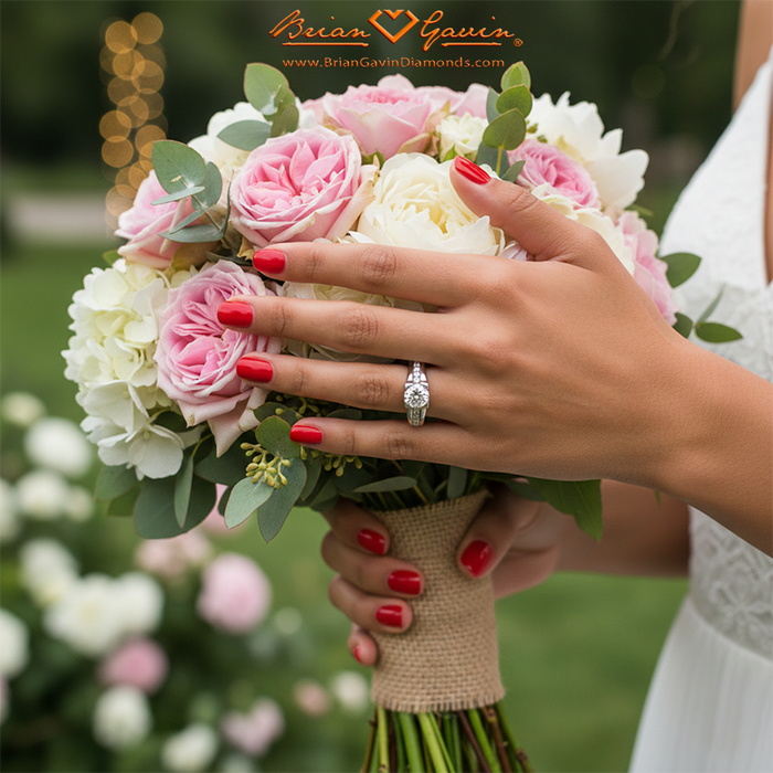 Platinum, 18K White Gold, 18K Rose Gold, 18K Yellow Gold