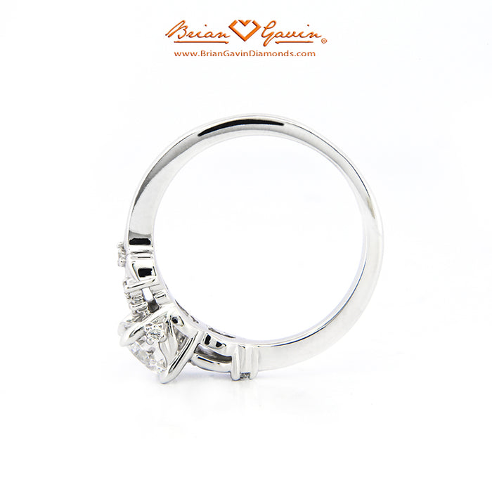 18K White Gold