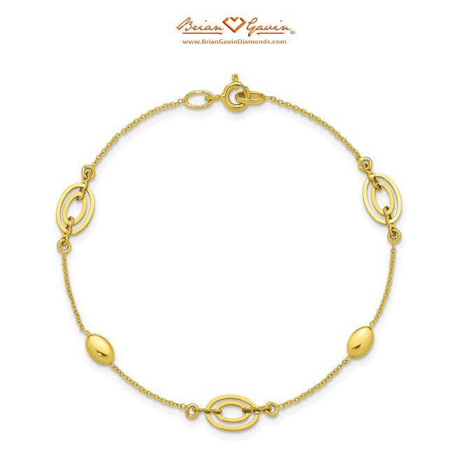 14K Yellow Gold