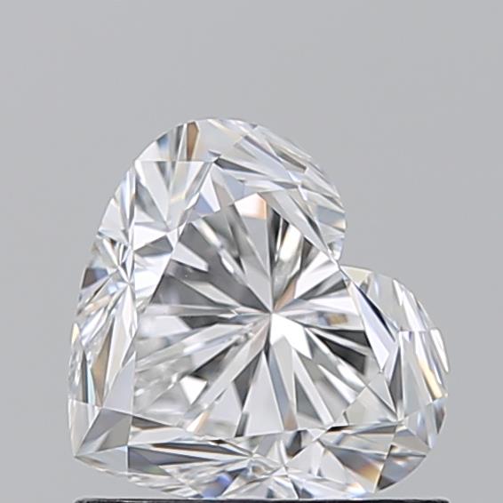 1.030 E VVS2 Virtual Selection Heart Diamond