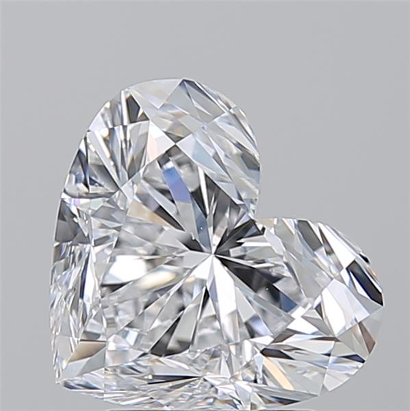 3.010 D VS2 Virtual Selection Heart Diamond