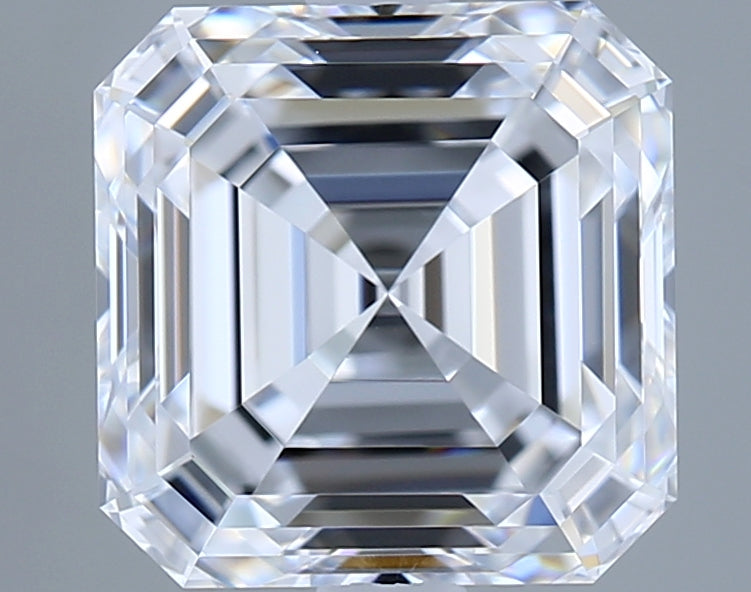2.51000 D VVS2 BG Select Lab Grown Asscher Diamond