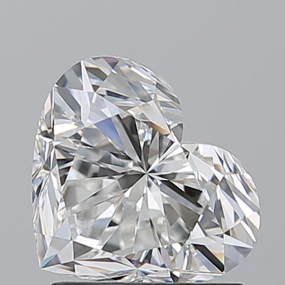 1.500 G VVS2 Virtual Selection Heart Diamond
