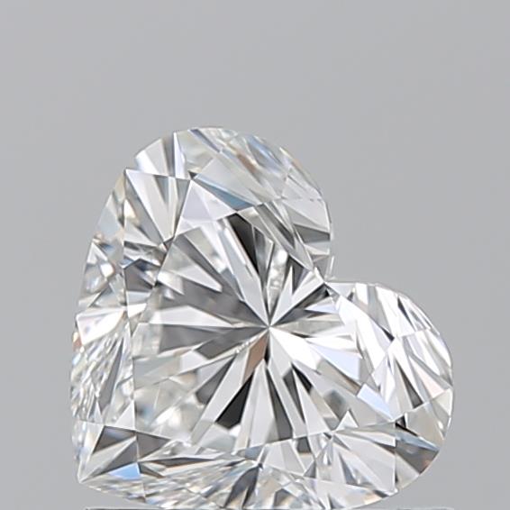 1.020 G VVS1 Virtual Selection Heart Diamond