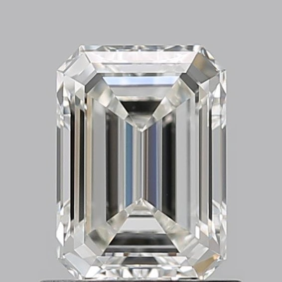 1.010 H VVS2 Virtual Selection Emerald Diamond