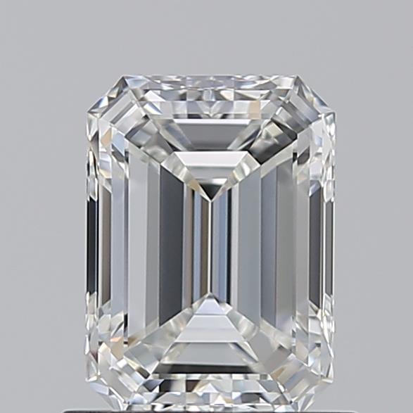 1.010 G VVS1 Virtual Selection Emerald Diamond