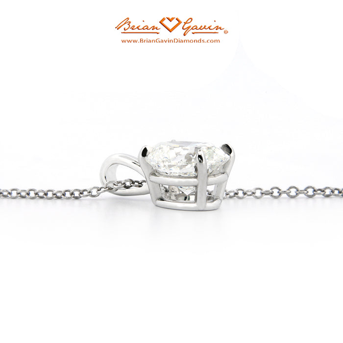 4 Prong Oval Pendant