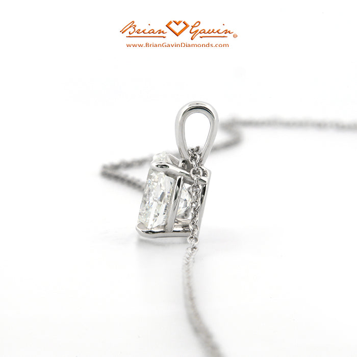 4 Prong Oval Pendant