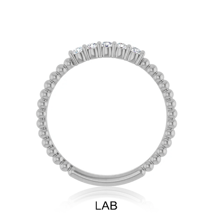 14K White Gold