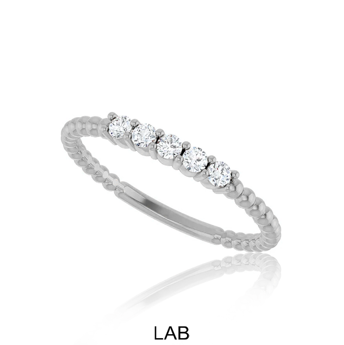 14K White Gold